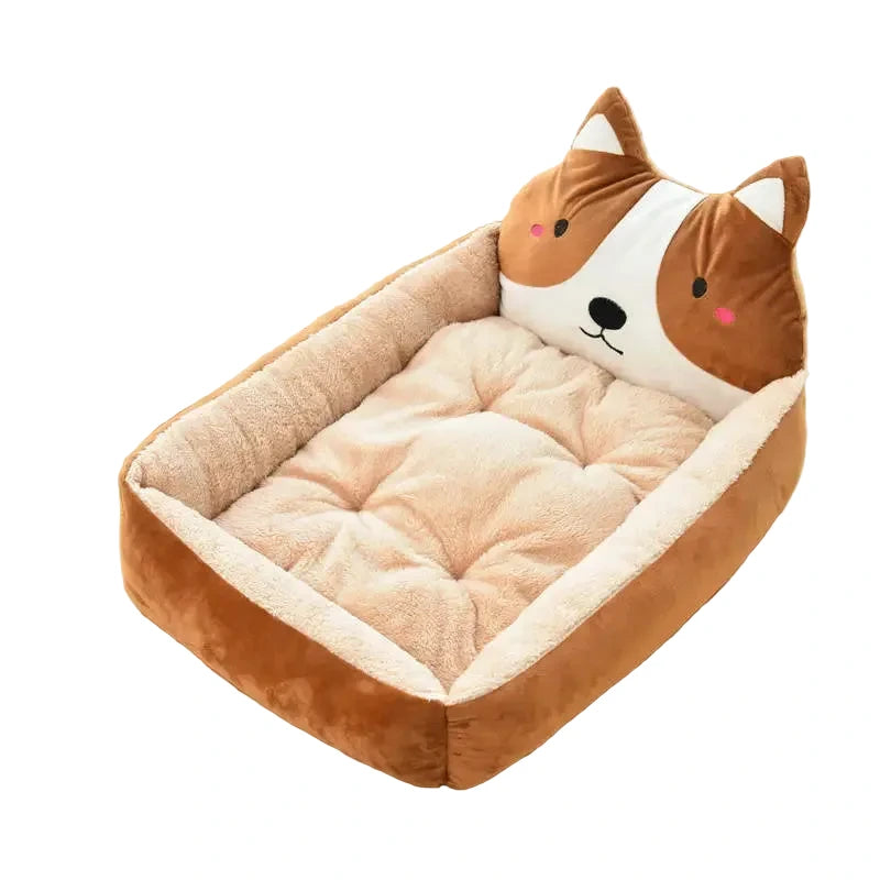 Little Paw Babies Cozy Cloud Cartoon Pet Bed