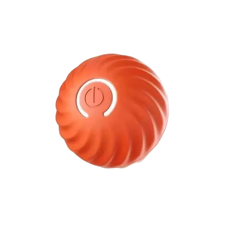 Little Paw Babies Squeaky Spin Interactive Rope Ball
