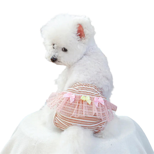 Little Paw Babies Sweet Stripe Puppy Bloomers