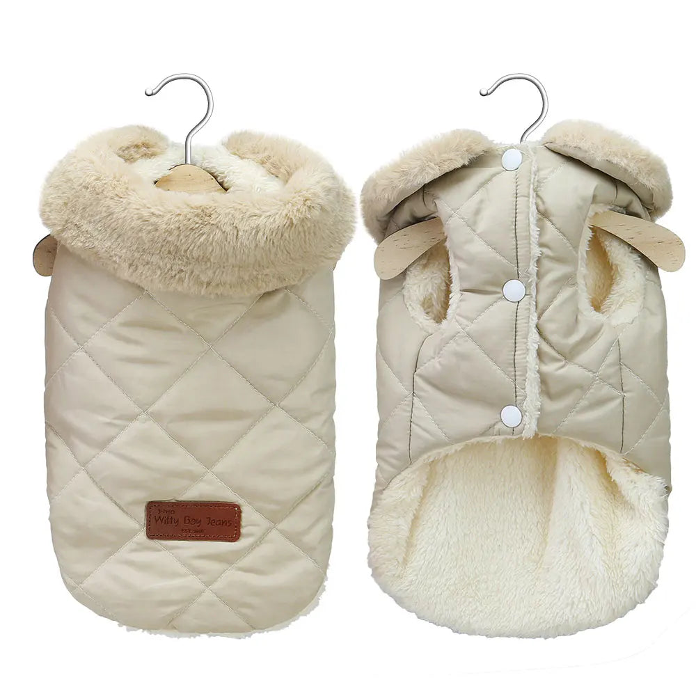 Little Paw Babies Cozy Fur Winter Pup Jacket