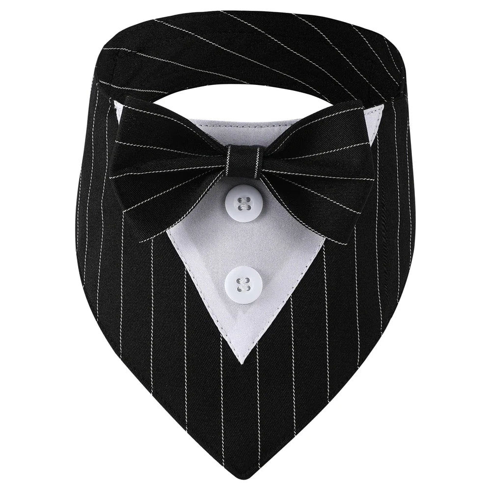Classy Paw Bow Tie Bandana