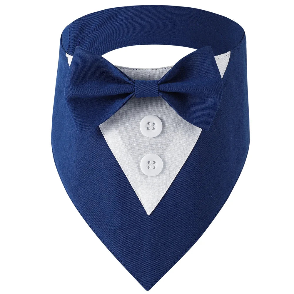 Classy Paw Bow Tie Bandana