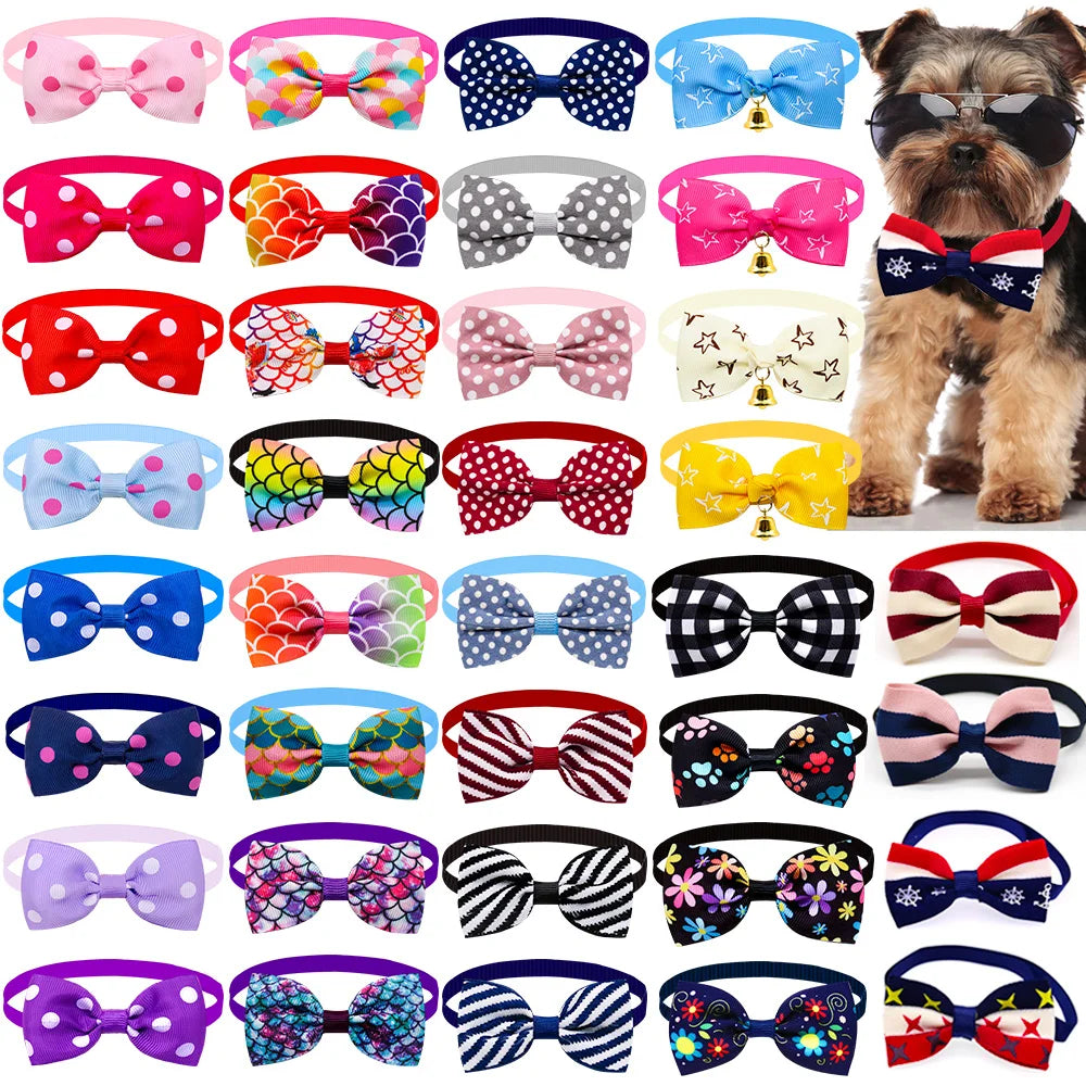 Chic Canine Couture Bowtie Set