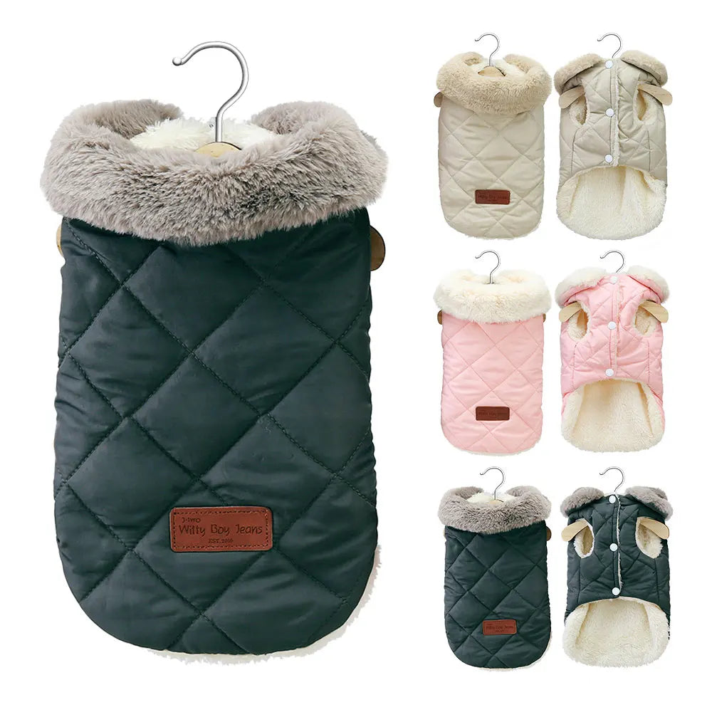 Little Paw Babies Cozy Fur Winter Pup Jacket