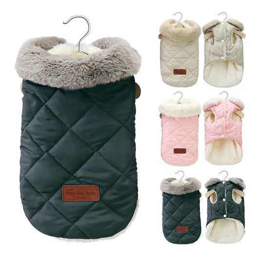 Little Paw Babies Cozy Fur Winter Pup Jacket