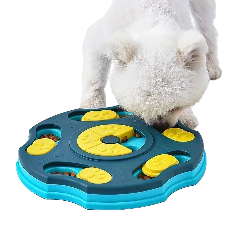 Little Paw Babies Smart Bite Puzzle Feeder Bowl