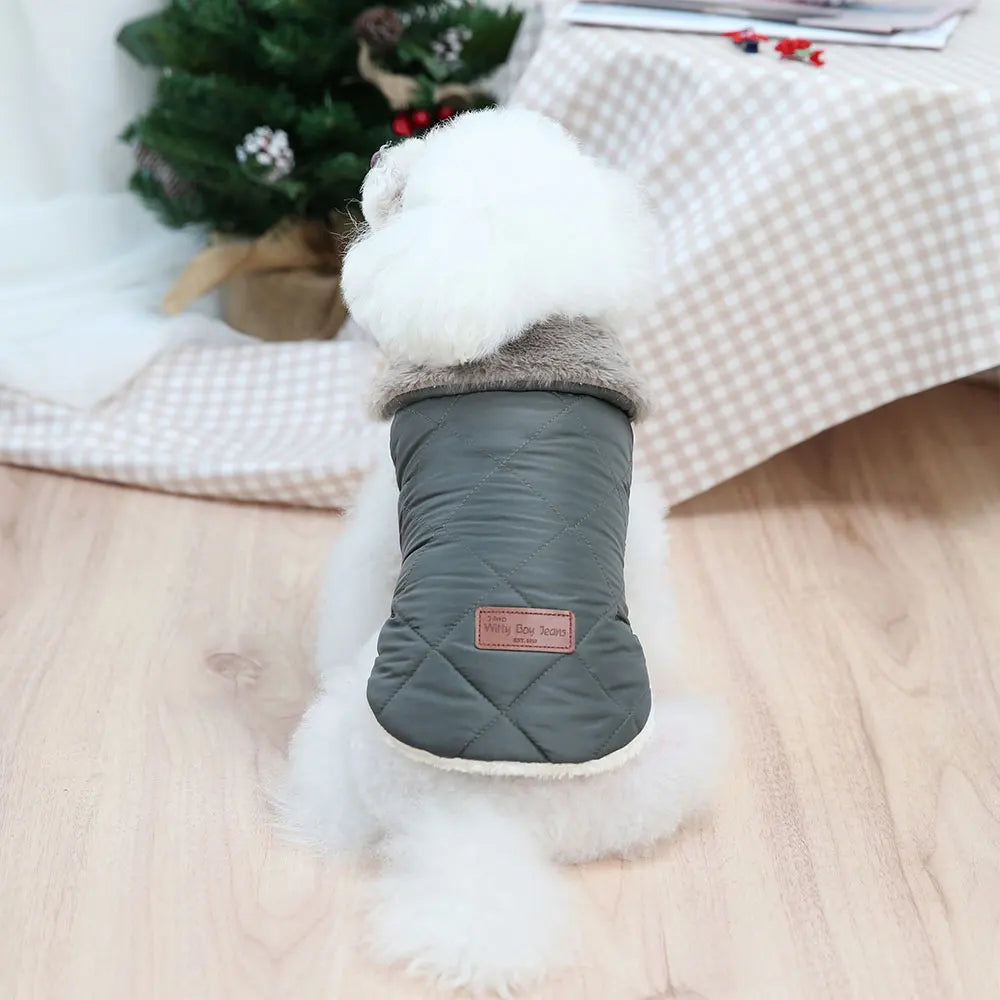 Little Paw Babies Cozy Fur Winter Pup Jacket