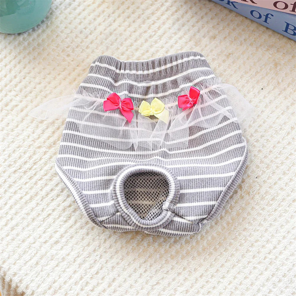 Little Paw Babies Sweet Stripe Puppy Bloomers